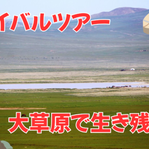 【SV02】サバイバル　ー　モンゴルの草原で生き残ろう！！ジルミーンツァガーン